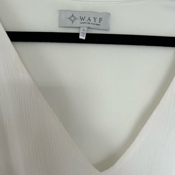 Wayf Blouson Midi Dress - Size L - Picture 5 of 5